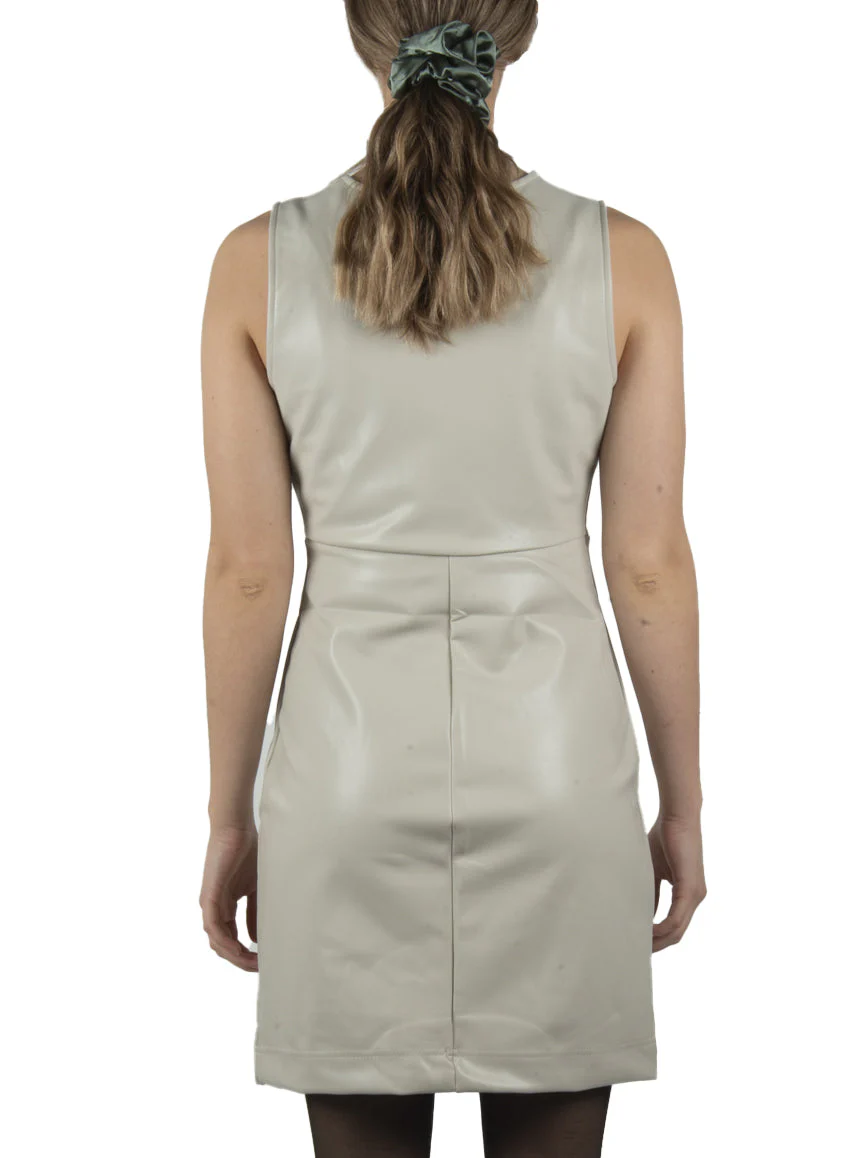 Robe habillée effet faux cuir - Image 2