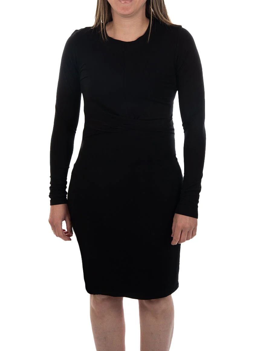 La robe légère ajustée avec noeud - Image 2