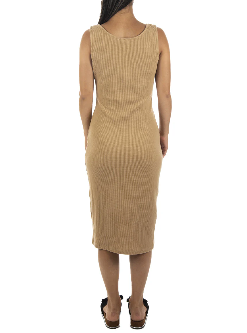 Robe ajustée unie - Image 3