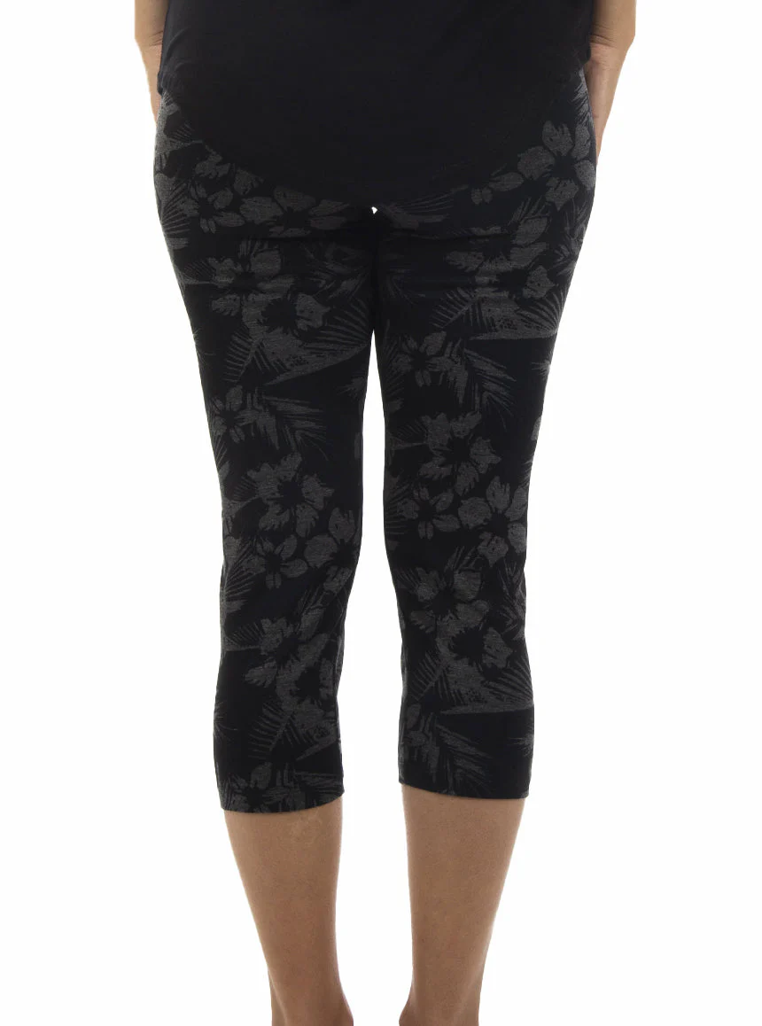 Legging 3/4 à motif floral - Image 3