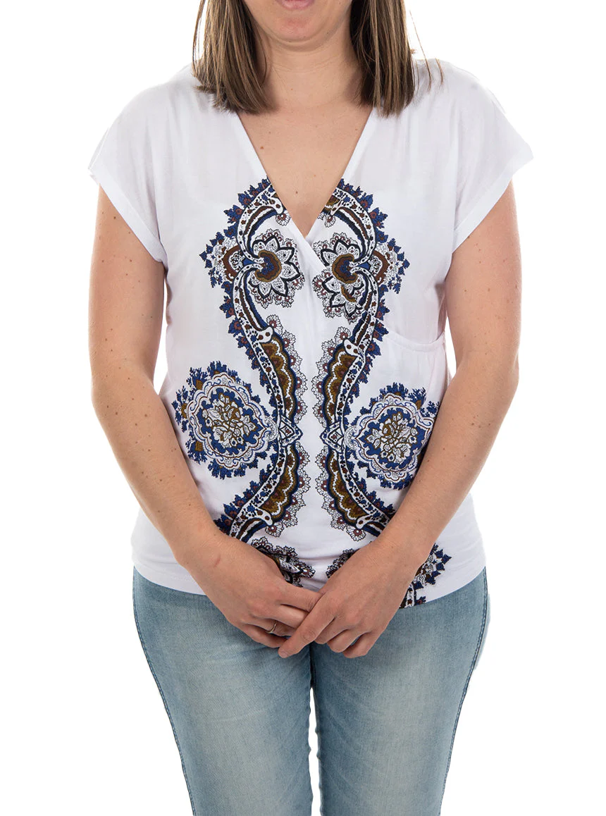 T-shirt drapé - Image 7