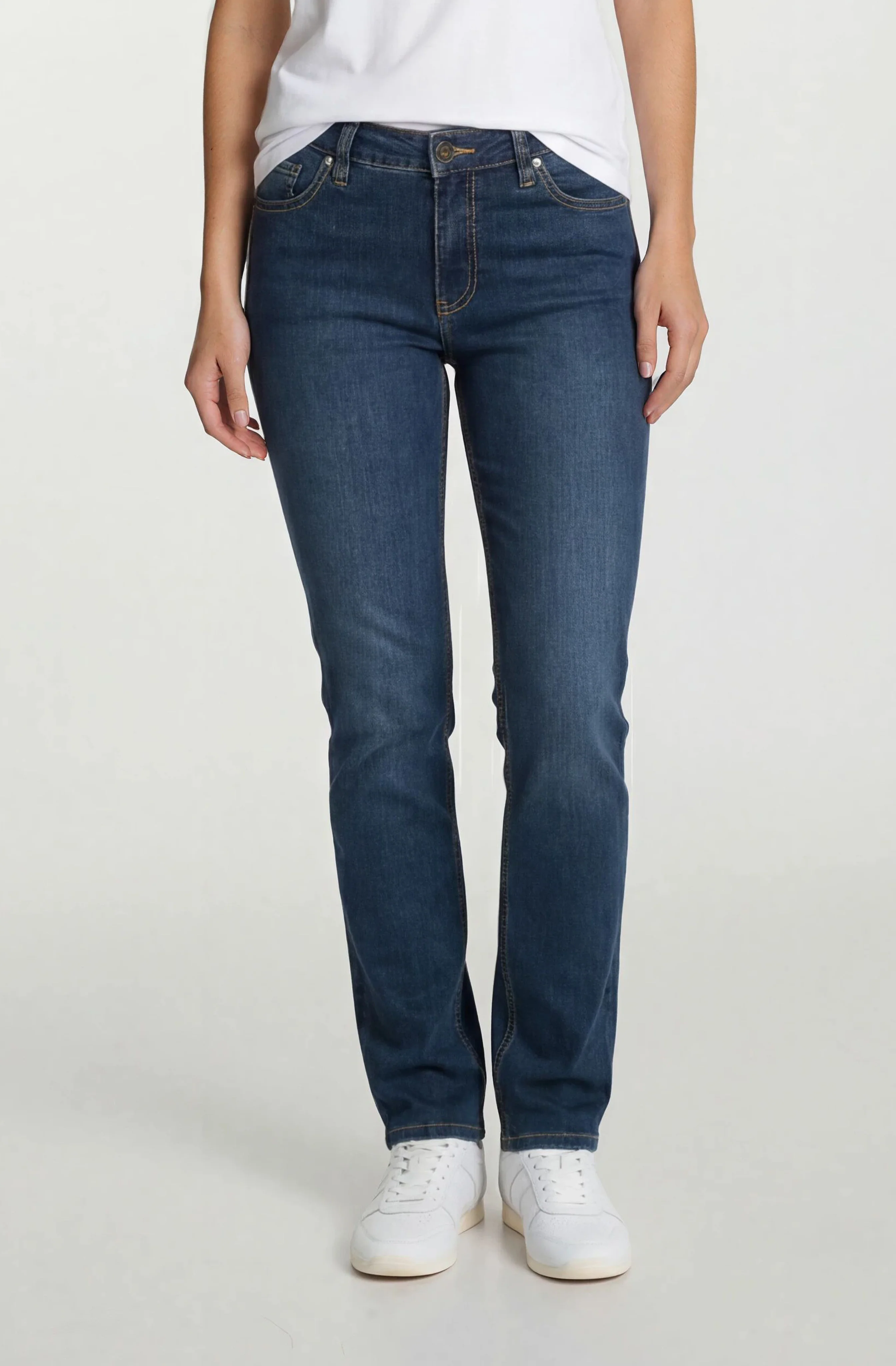 Jeans jambe droite | Taille régulière - Image 2