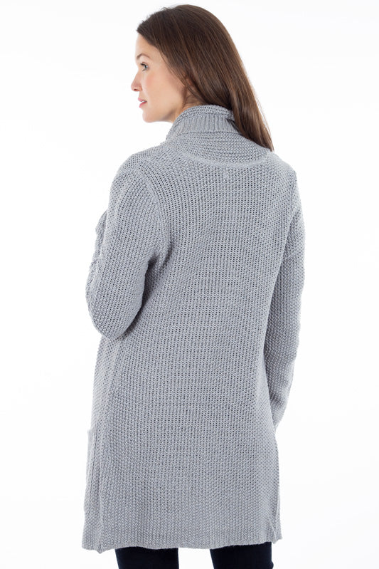 Cardigan uni mi-long | 4 couleurs - Image 8