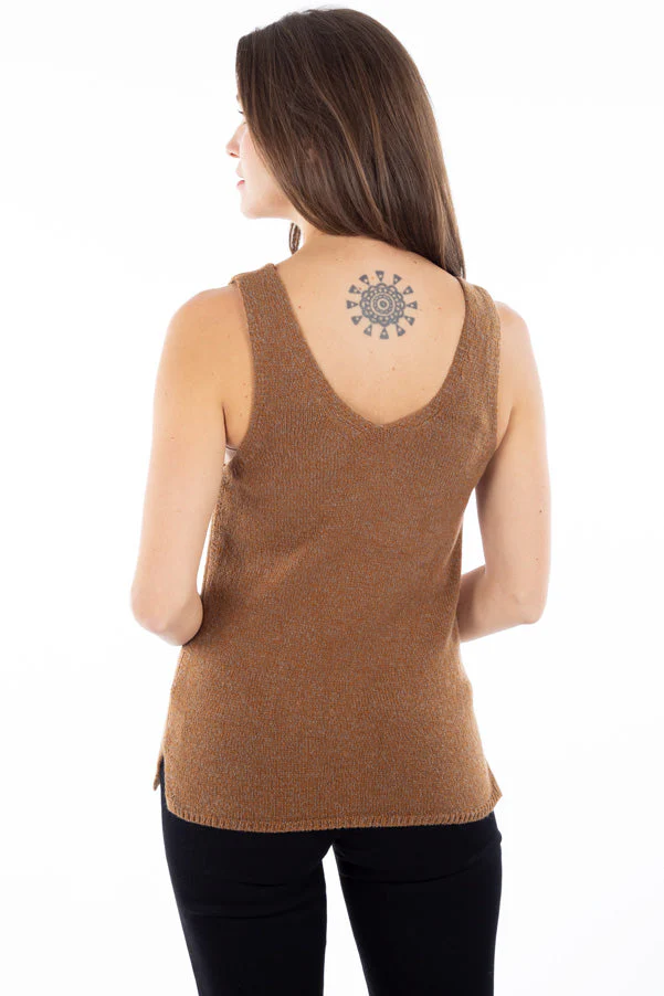 Camisole en tricot double col V | 4 couleurs - Image 8