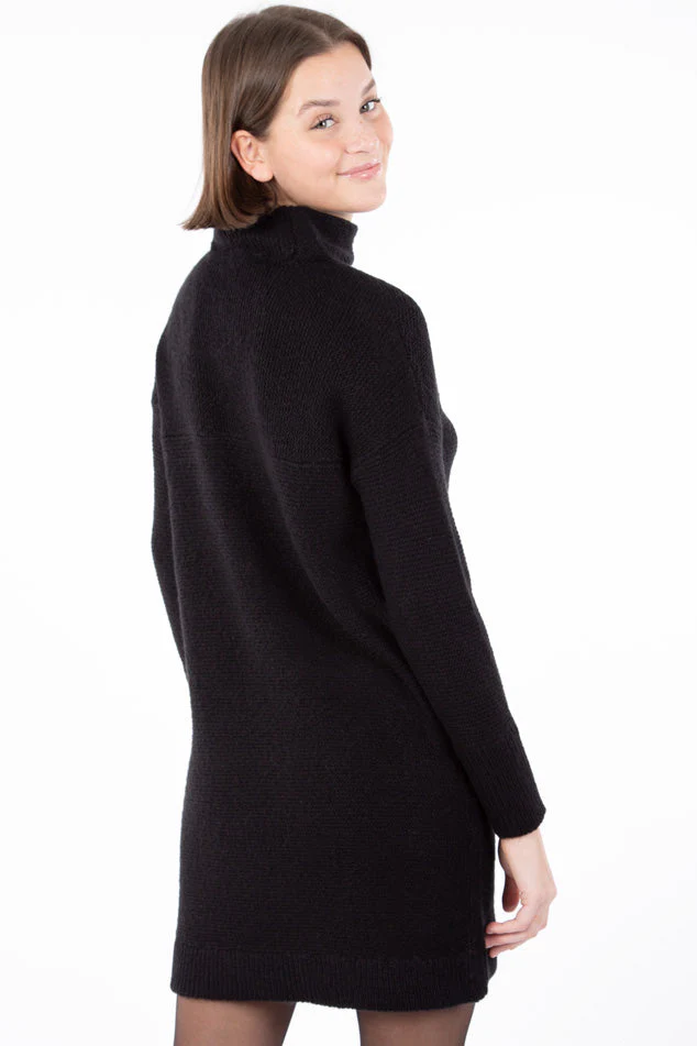 Robe en tricot col montant | 4 couleurs - Image 10