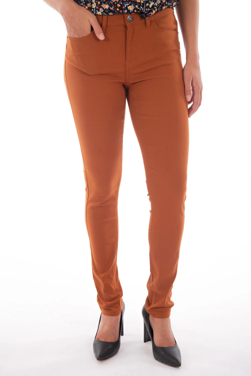 Pantalon hyper extensible 1 bouton | 4 couleurs - Image 11