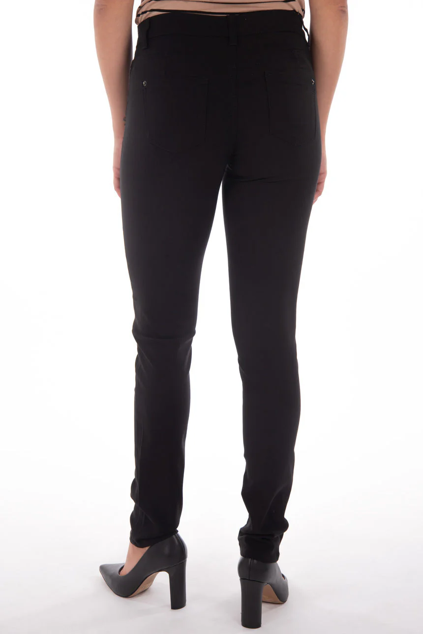 Pantalon hyper extensible 1 bouton | 4 couleurs - Image 3