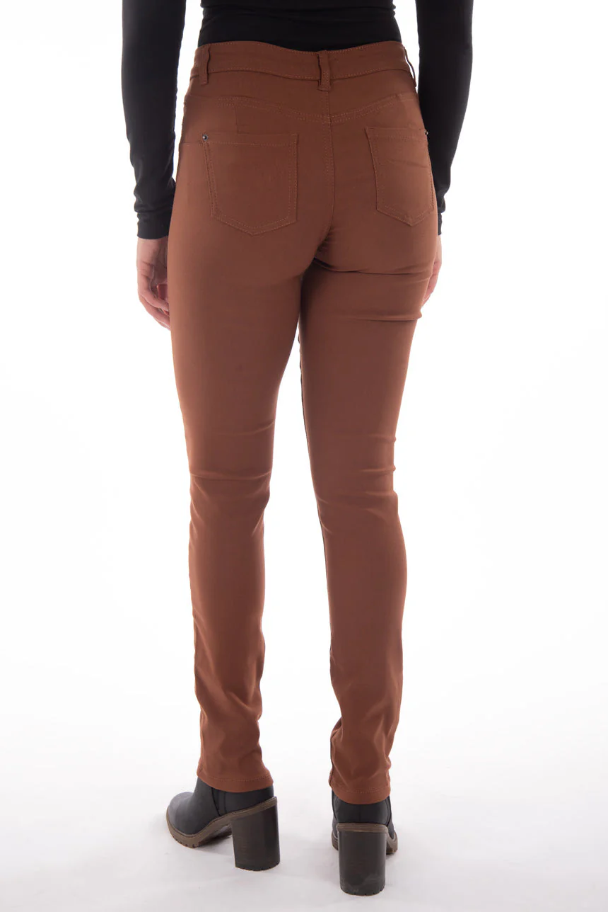 Pantalon hyper extensible 1 bouton | 4 couleurs - Image 6