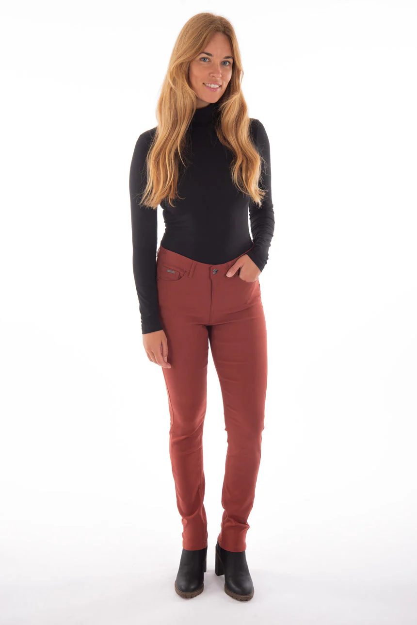 Pantalon hyper extensible 1 bouton | 4 couleurs - Image 7