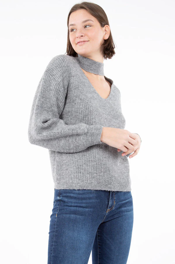 Chandail en tricot avec ouverture | 4 couleurs - Image 6