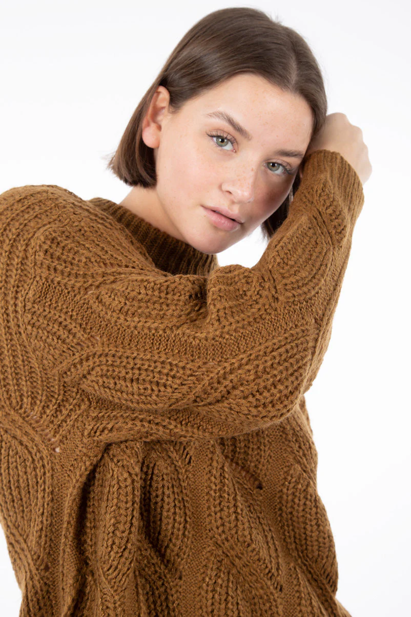 Chandail tricot câbles - Image 2