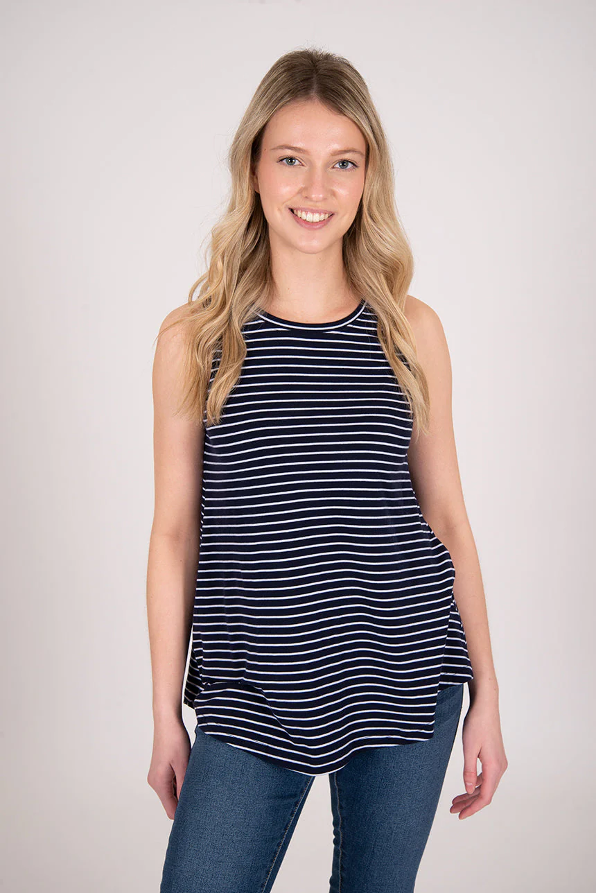 Camisole ample rayée | 3 couleurs