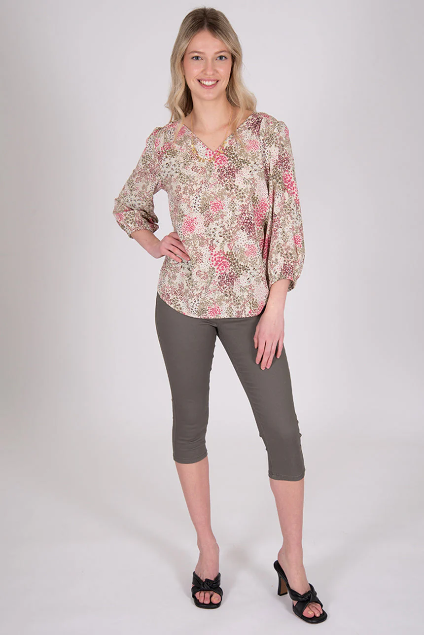 Capri en jean coloré taille régulière | 6 couleurs