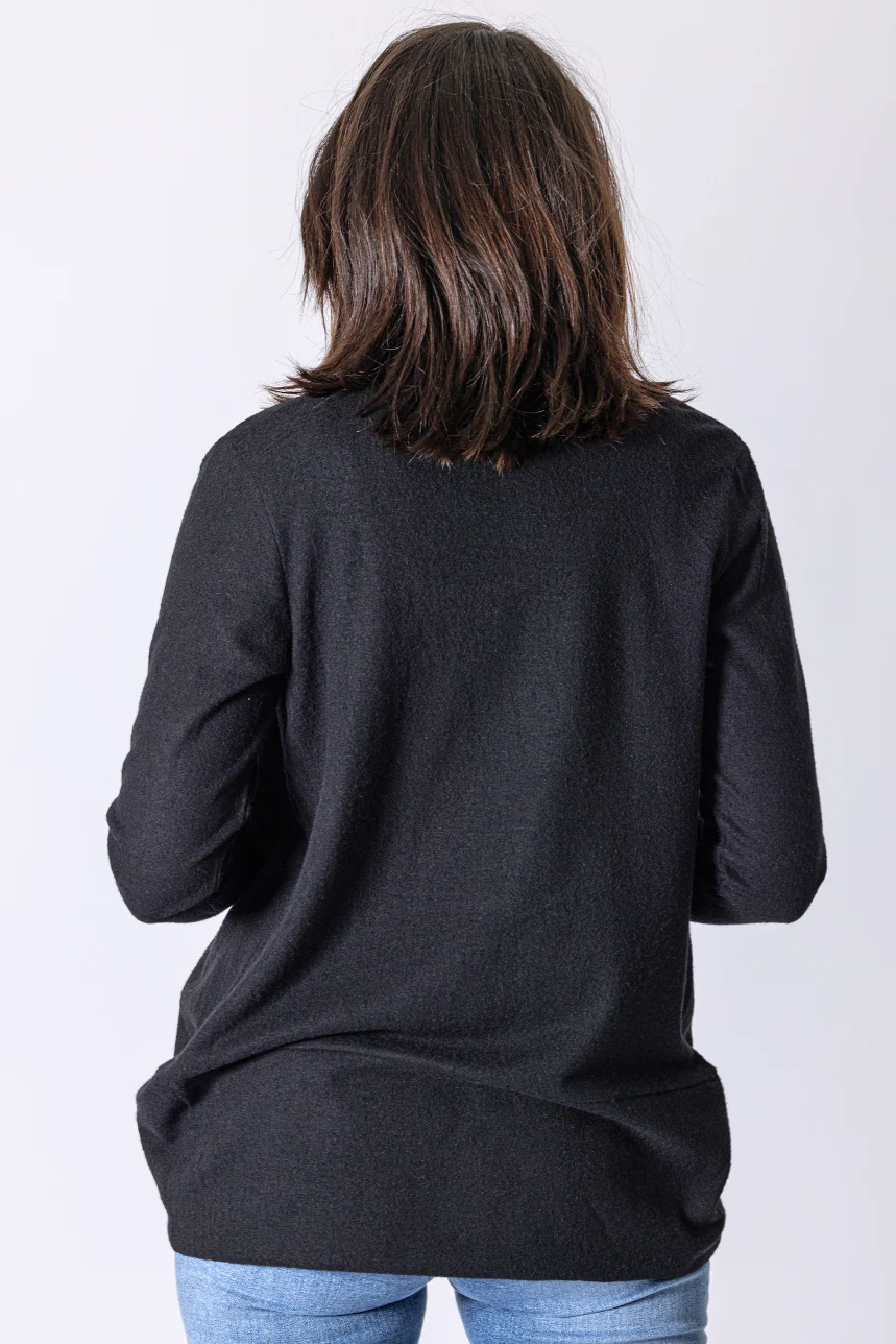 Le cardigan ouvert uni - Image 2