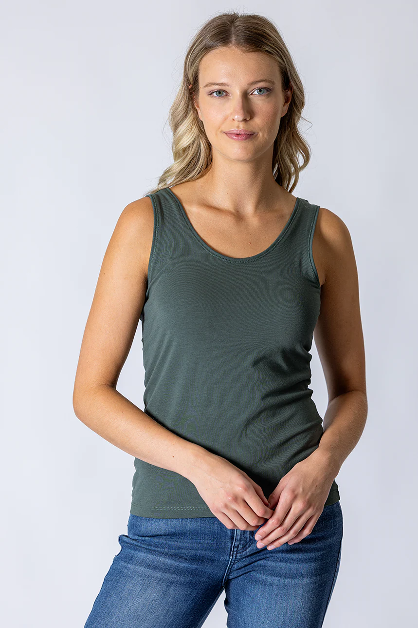La camisole réversible unie - Image 3