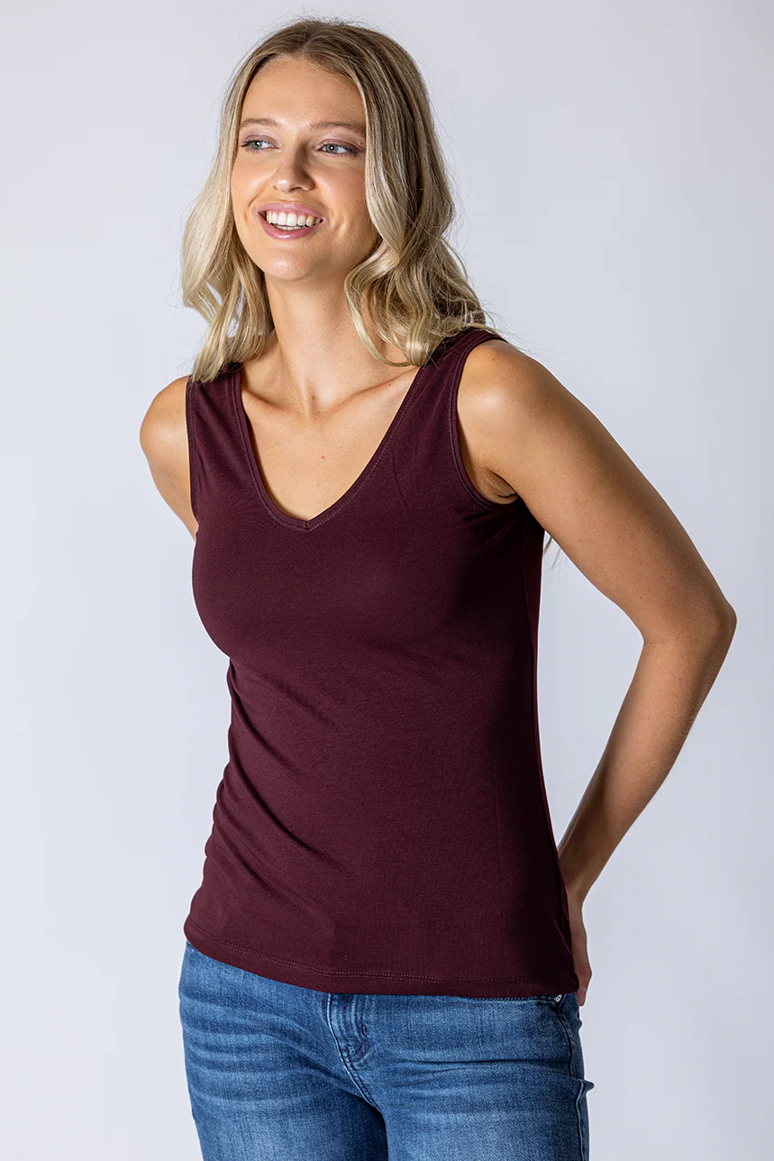 La camisole réversible unie - Image 6