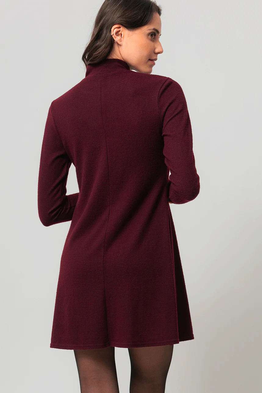 La robe ultra douce col montant - Image 7
