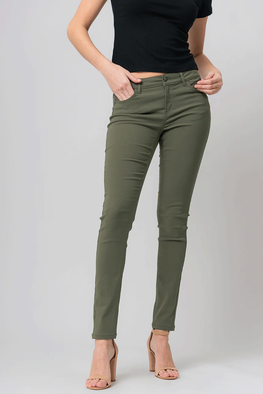 Le pantalon hyper extensible de couleur - Image 2