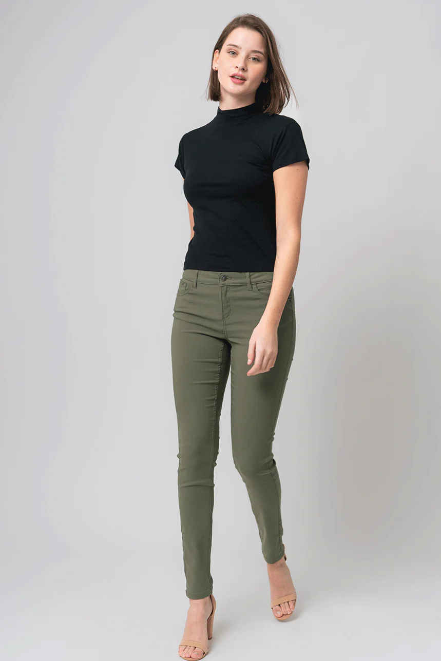 Le pantalon hyper extensible de couleur - Image 8