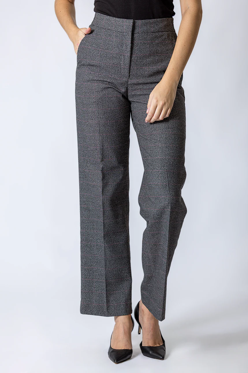Le pantalon évasé à carreaux - Image 2