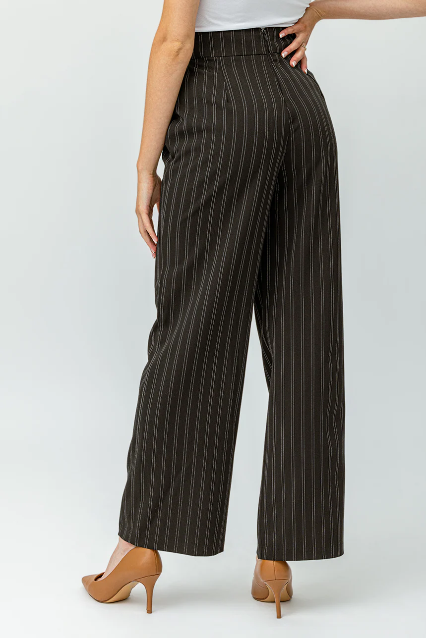 Le pantalon ample à rayures - Image 3