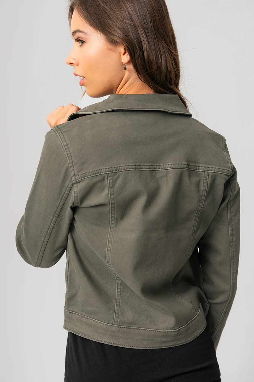 Le manteau court en denim - Image 6