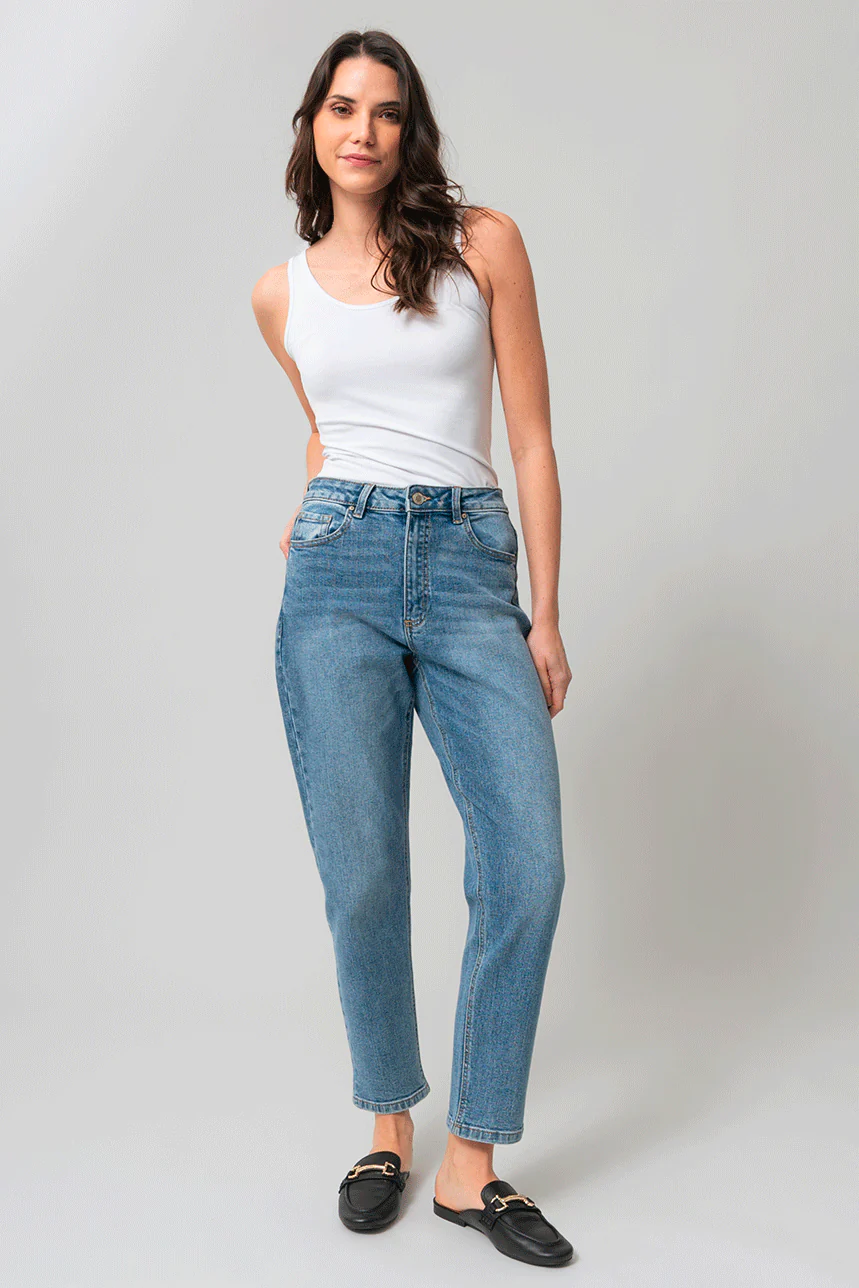 Le jeans Mia (Mom)