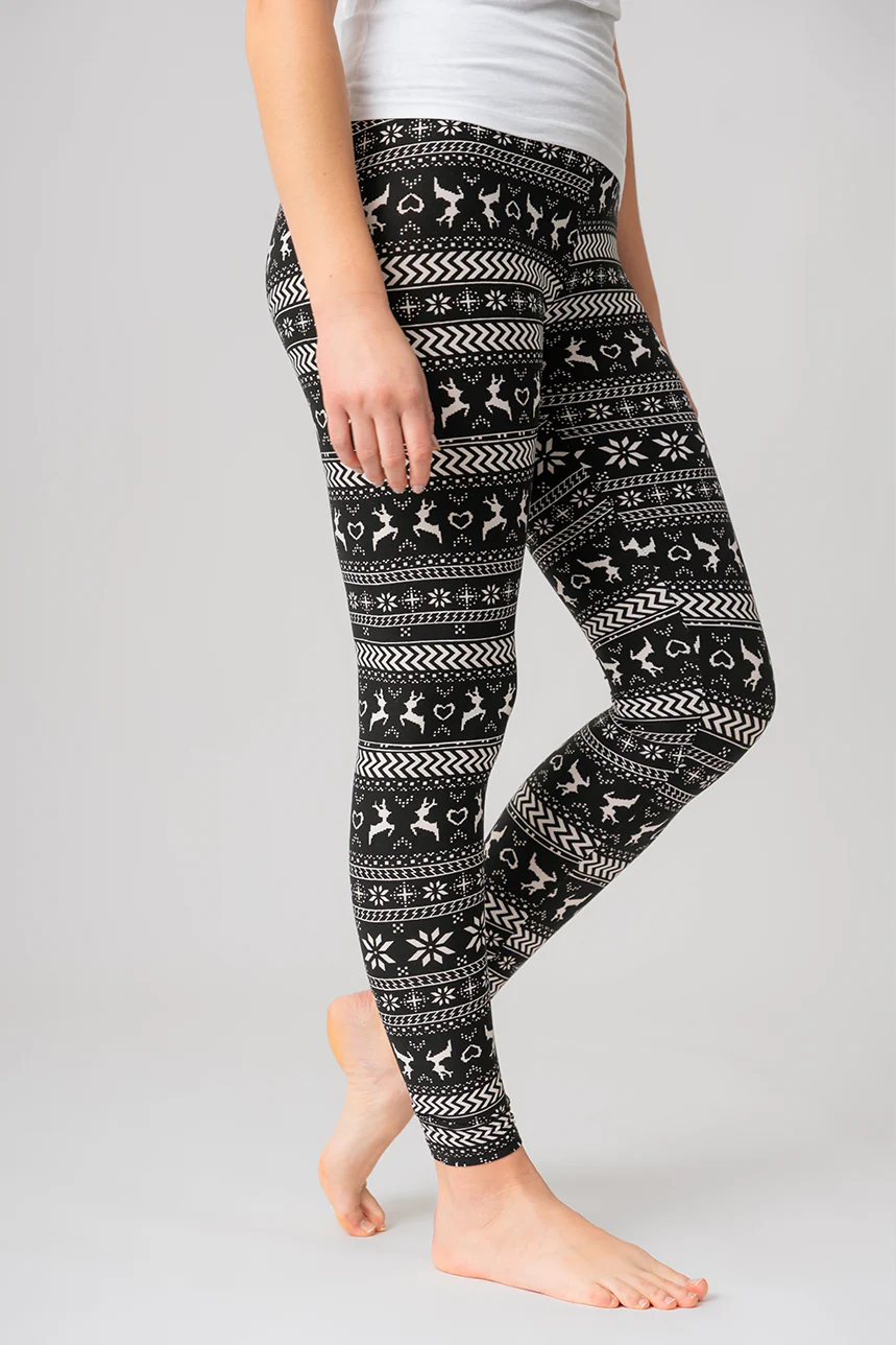 Le legging ultra doux rennes - Image 2
