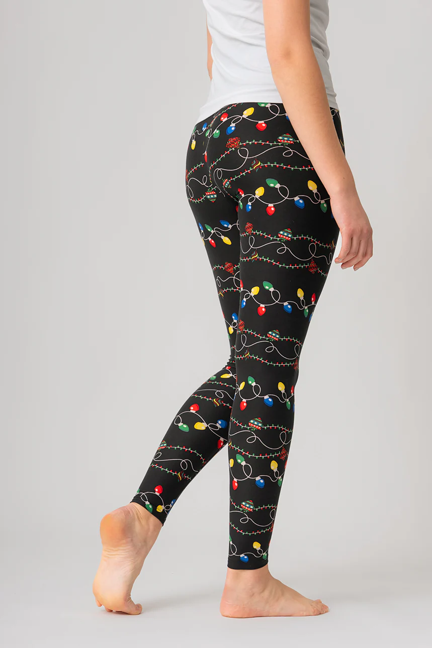 Le legging ultra doux lumières de Noël - Image 2