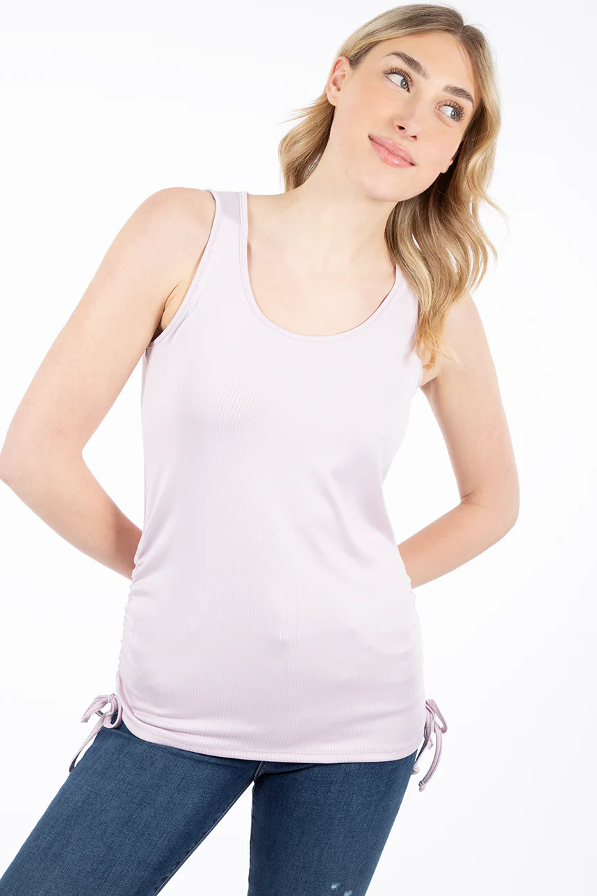 Camisole côtés froncés | Fabriquée au Québec | 3 couleurs - Image 5
