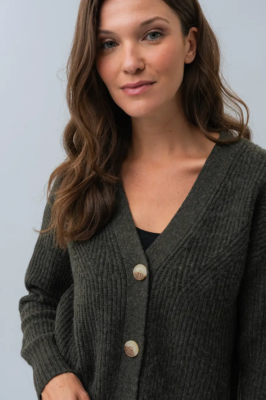 Le cardigan court en tricot - Image 3