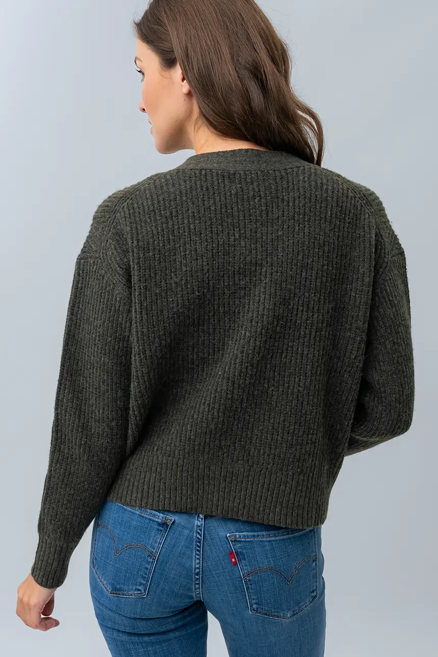 Le cardigan court en tricot - Image 5