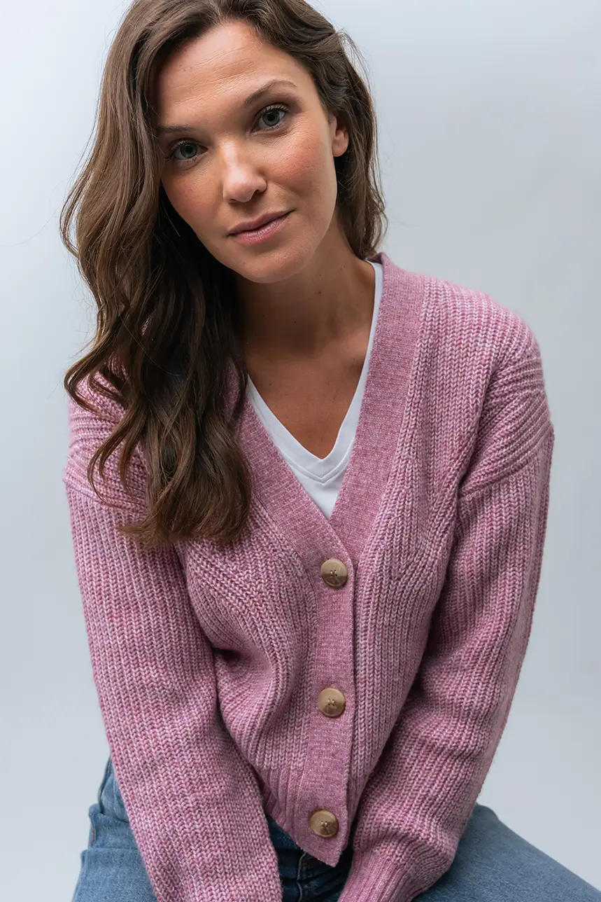 Le cardigan court en tricot - Image 6