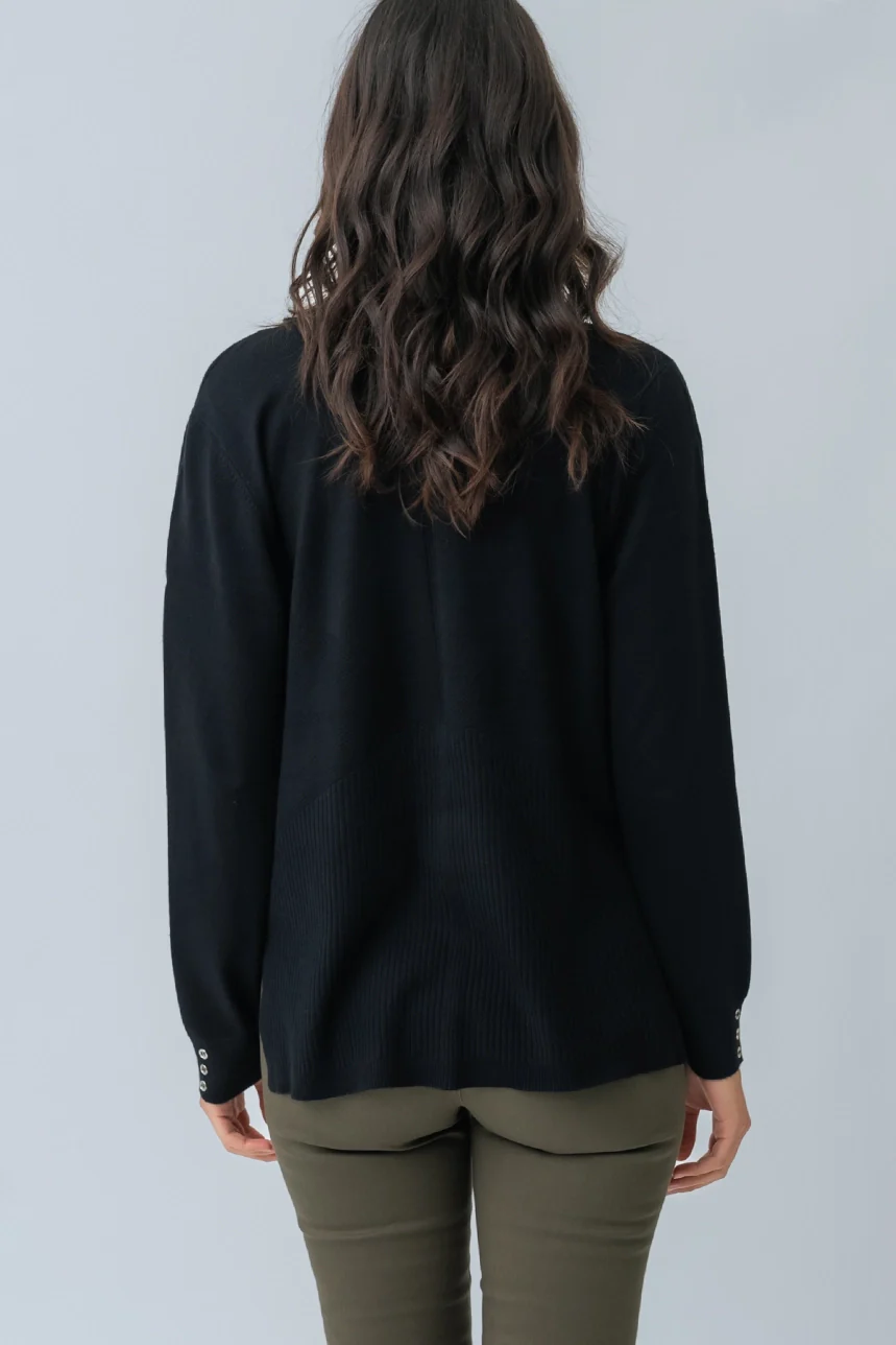 Le cardigan uni texturé - Image 3