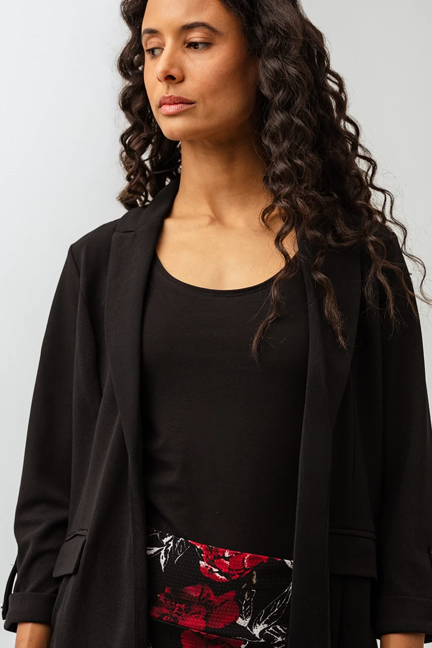 Le blazer long ouvert - Image 2