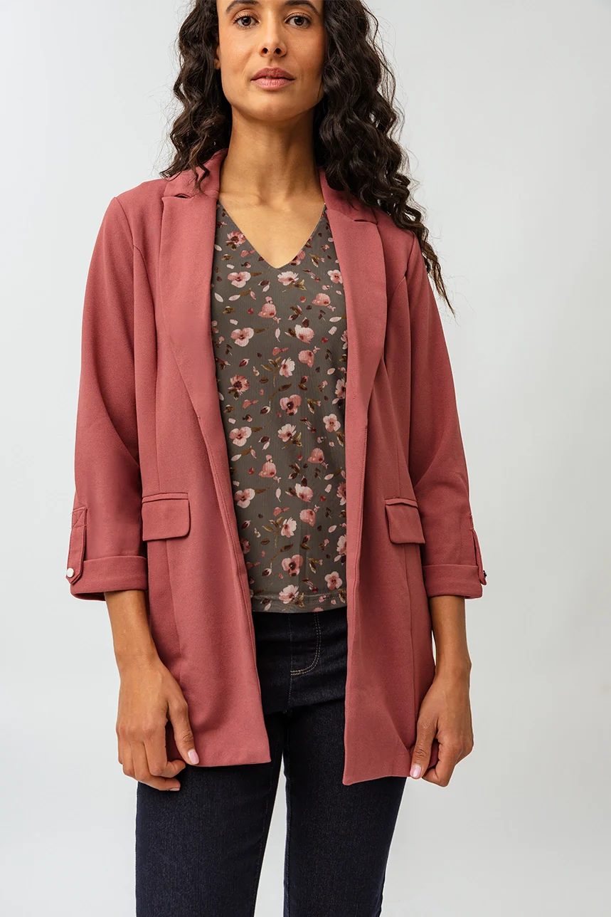 Le blazer long ouvert - Image 9