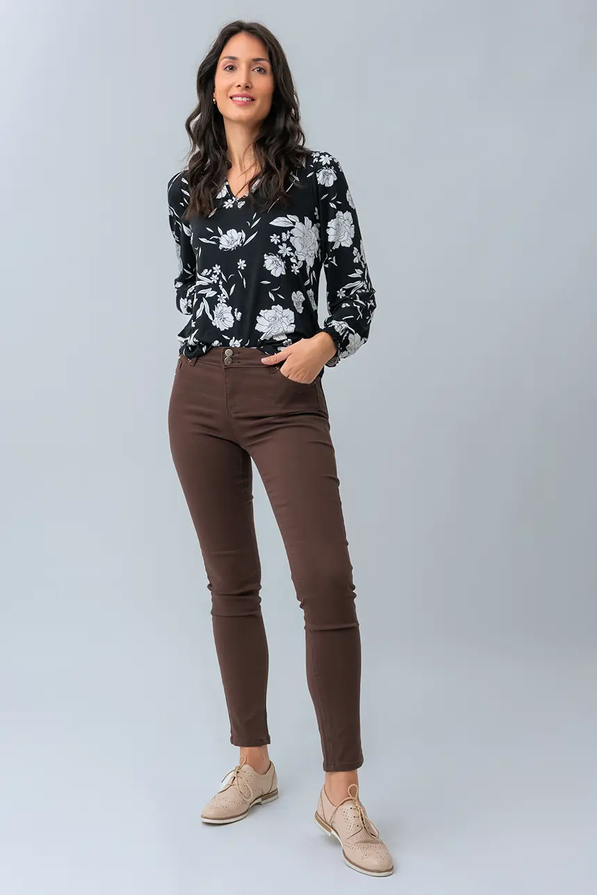 Le jeans étroit coloré sculptant - Image 10