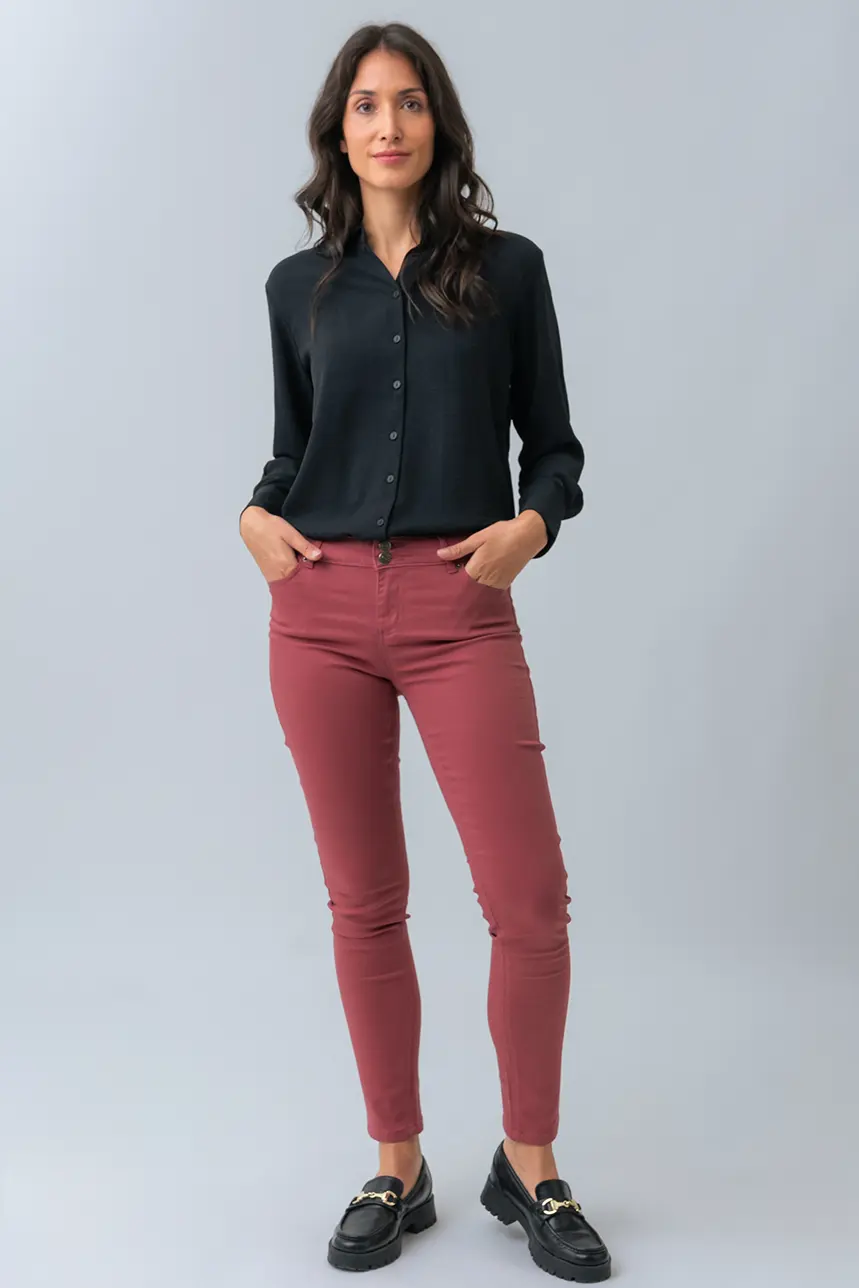 Le jeans étroit coloré sculptant - Image 13
