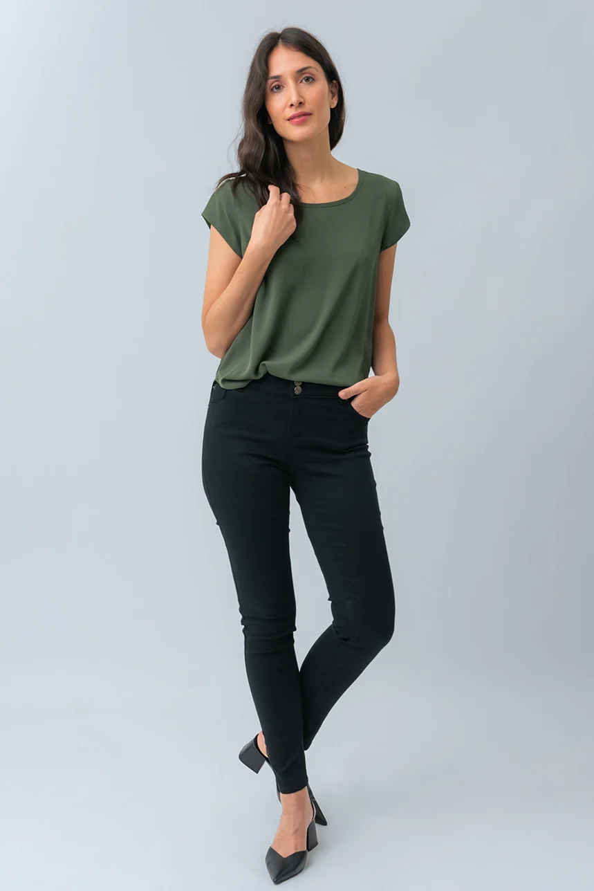 Le jeans étroit coloré sculptant - Image 26