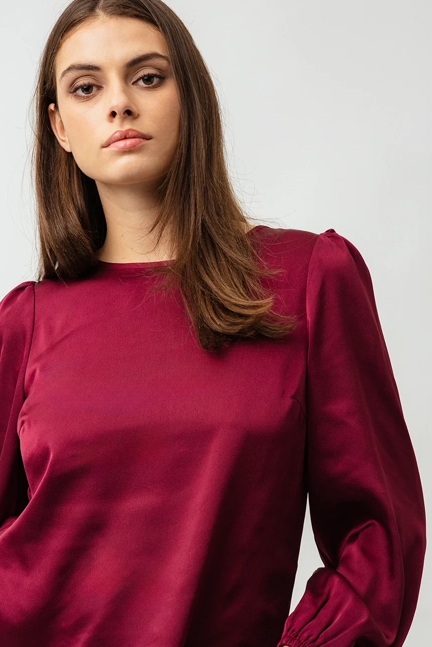 La blouse ample froncée - Image 3