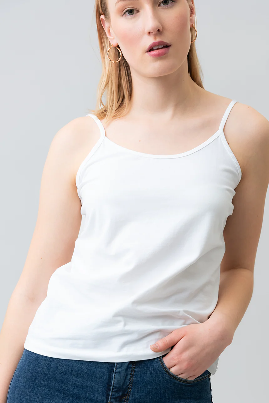 La camisole basique bretelles ajustables - Image 2