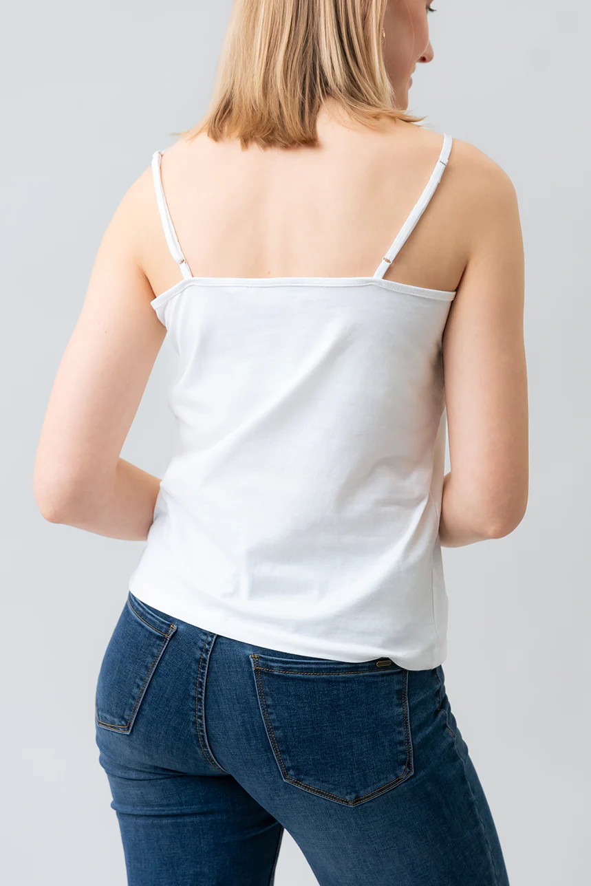 La camisole basique bretelles ajustables - Image 3