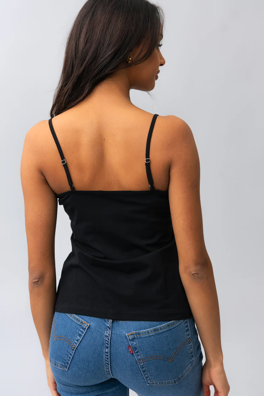 La camisole basique bretelles ajustables - Image 5