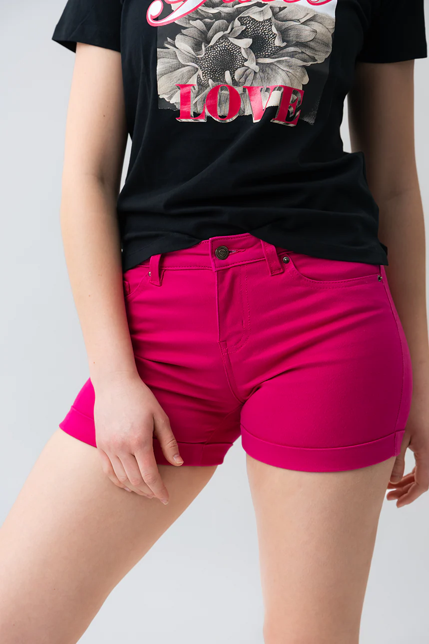 Le short sculptant en denim coloré - Image 10