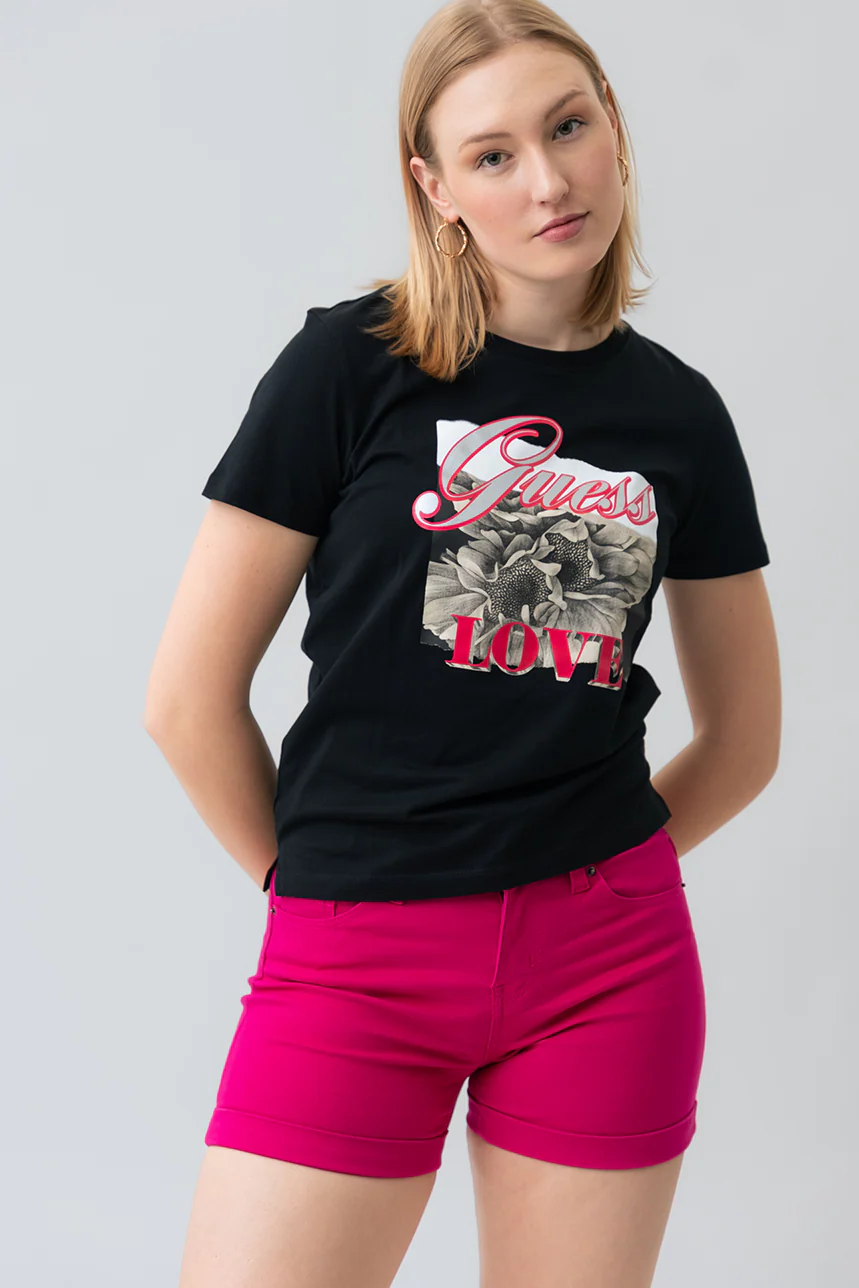 Le short sculptant en denim coloré - Image 9