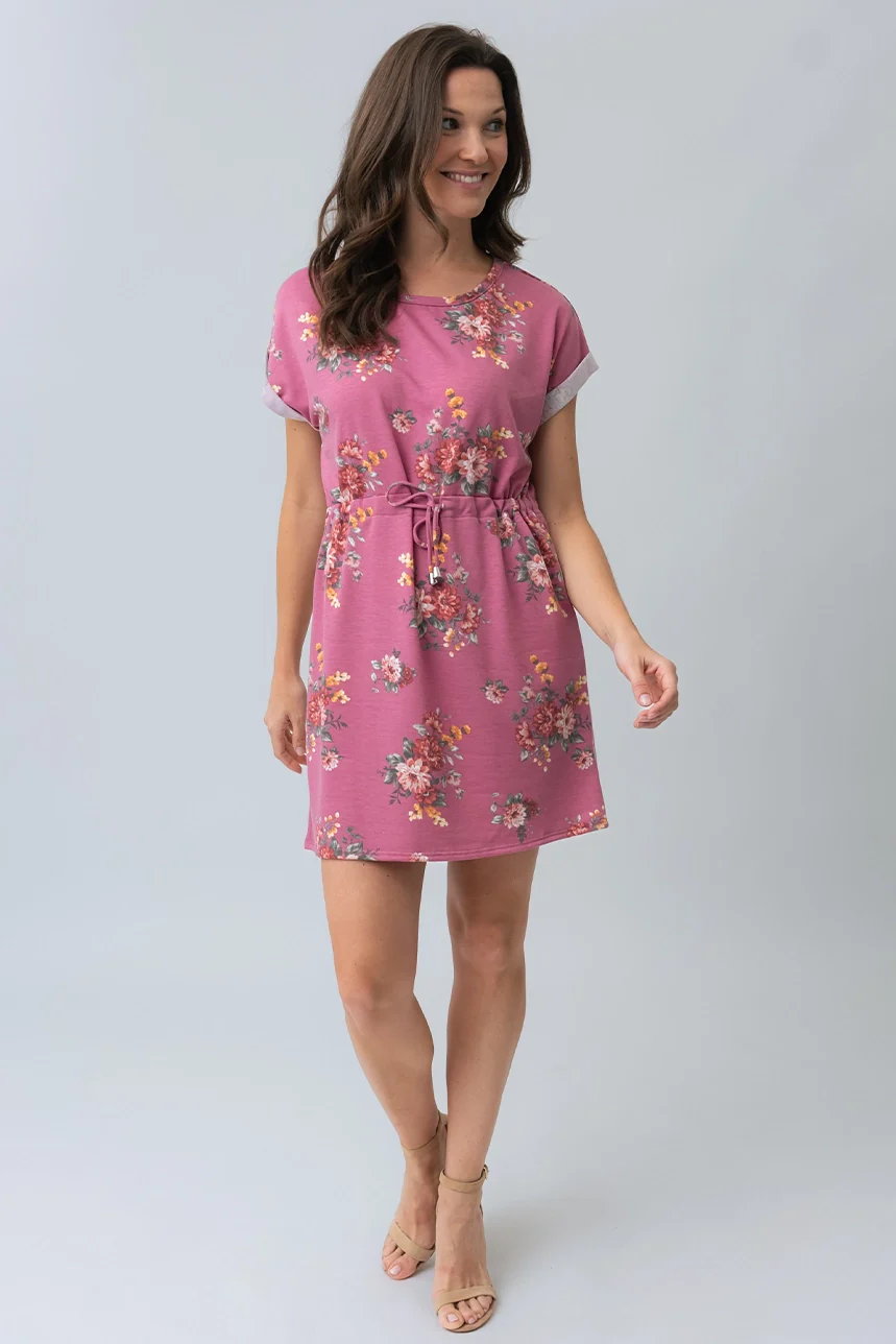 La robe fleurie à taille ajustable - Image 4