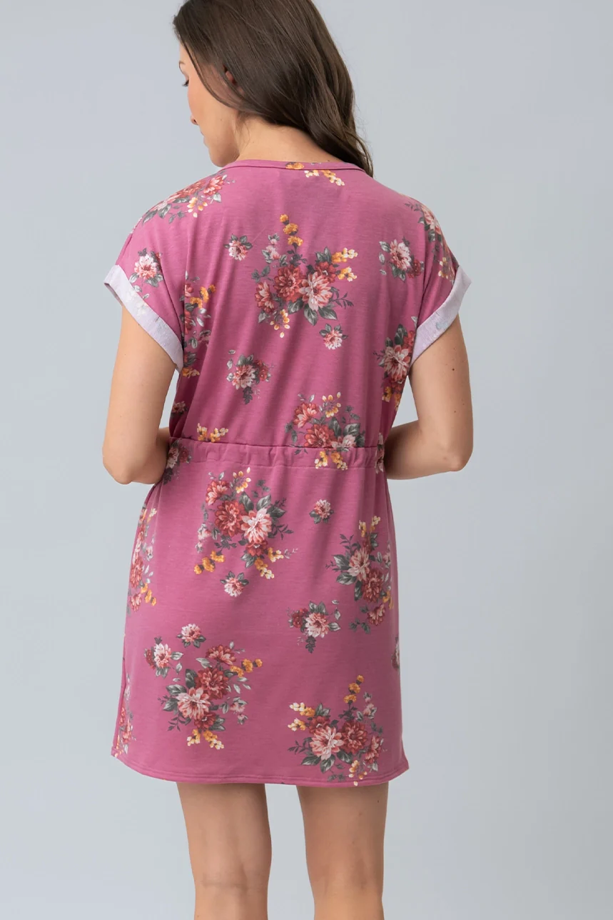 La robe fleurie à taille ajustable - Image 7