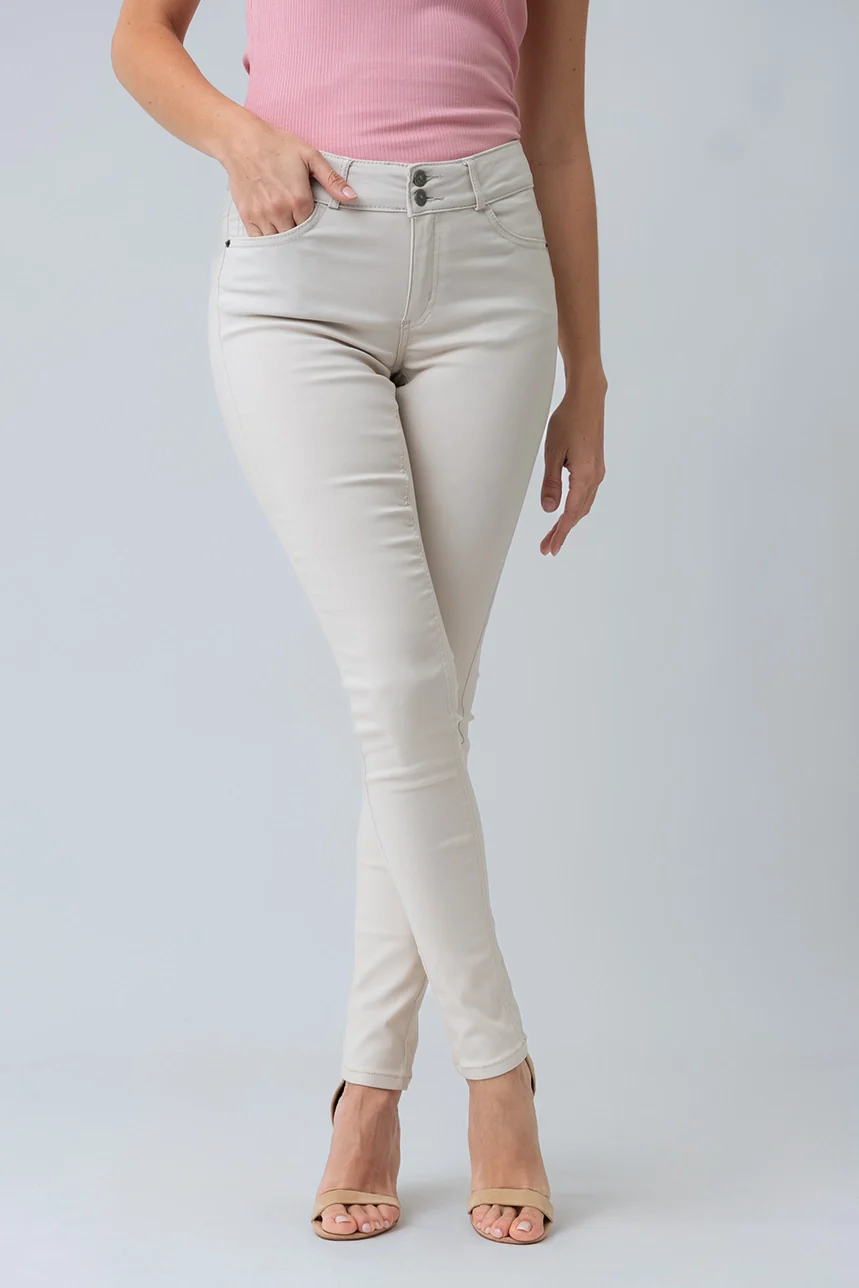 Le pantalon hyper extensible 2 boutons - Image 11