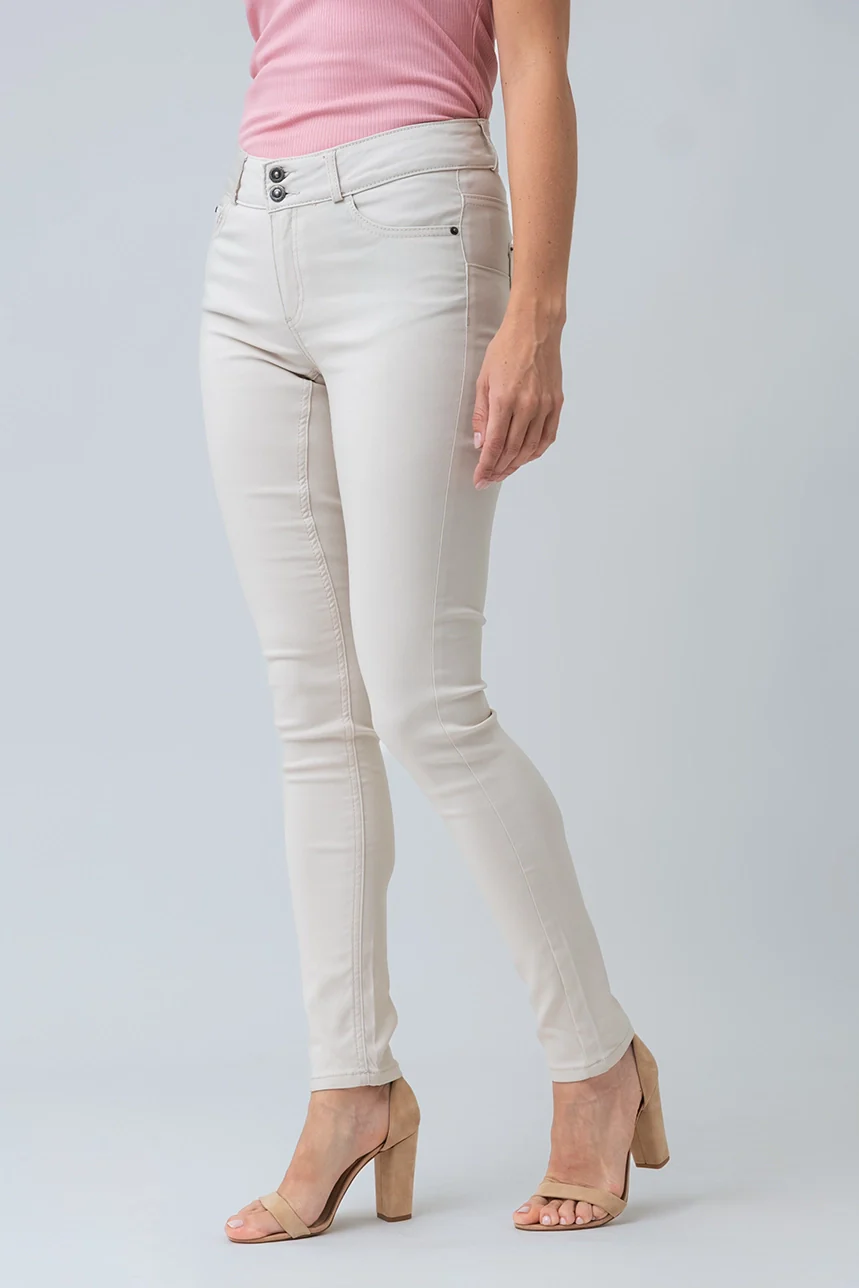 Le pantalon hyper extensible 2 boutons - Image 12