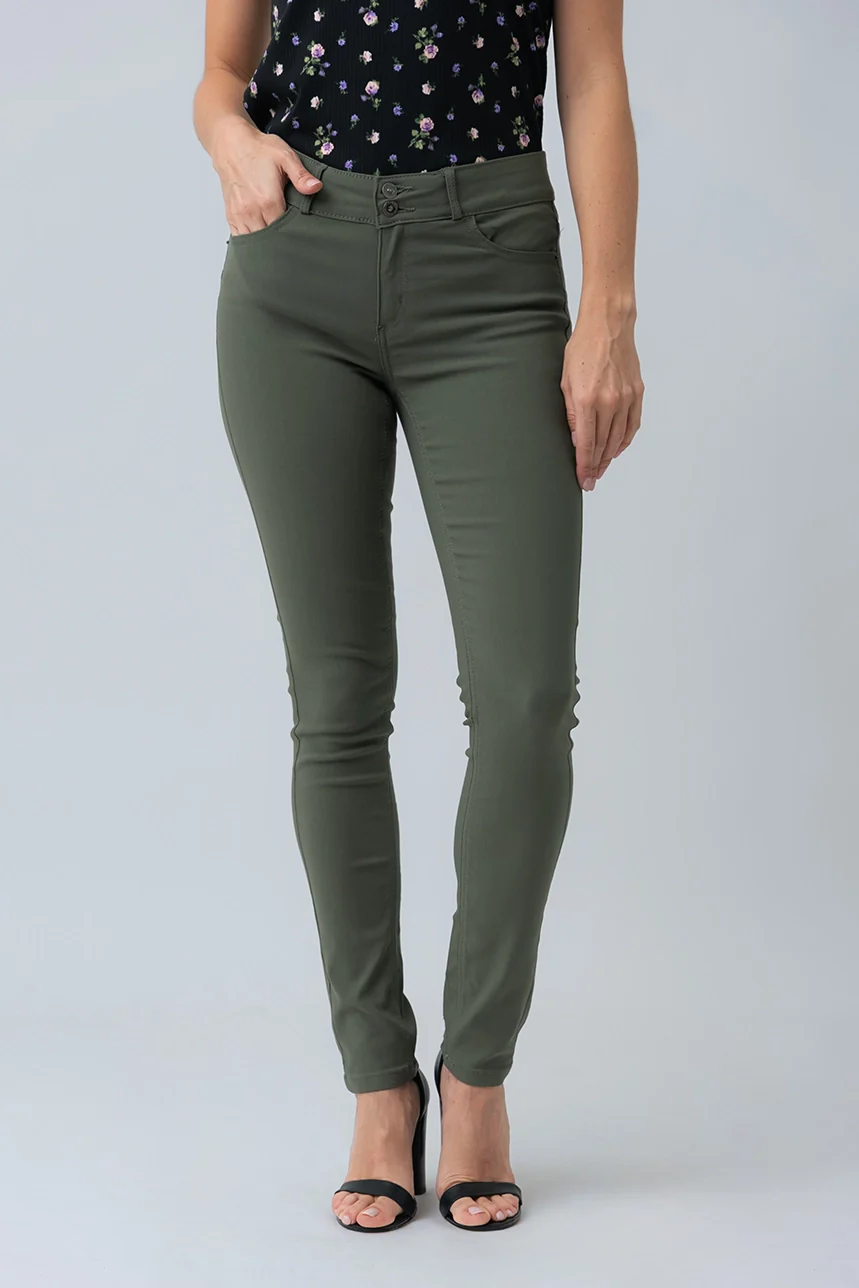 Le pantalon hyper extensible 2 boutons - Image 7